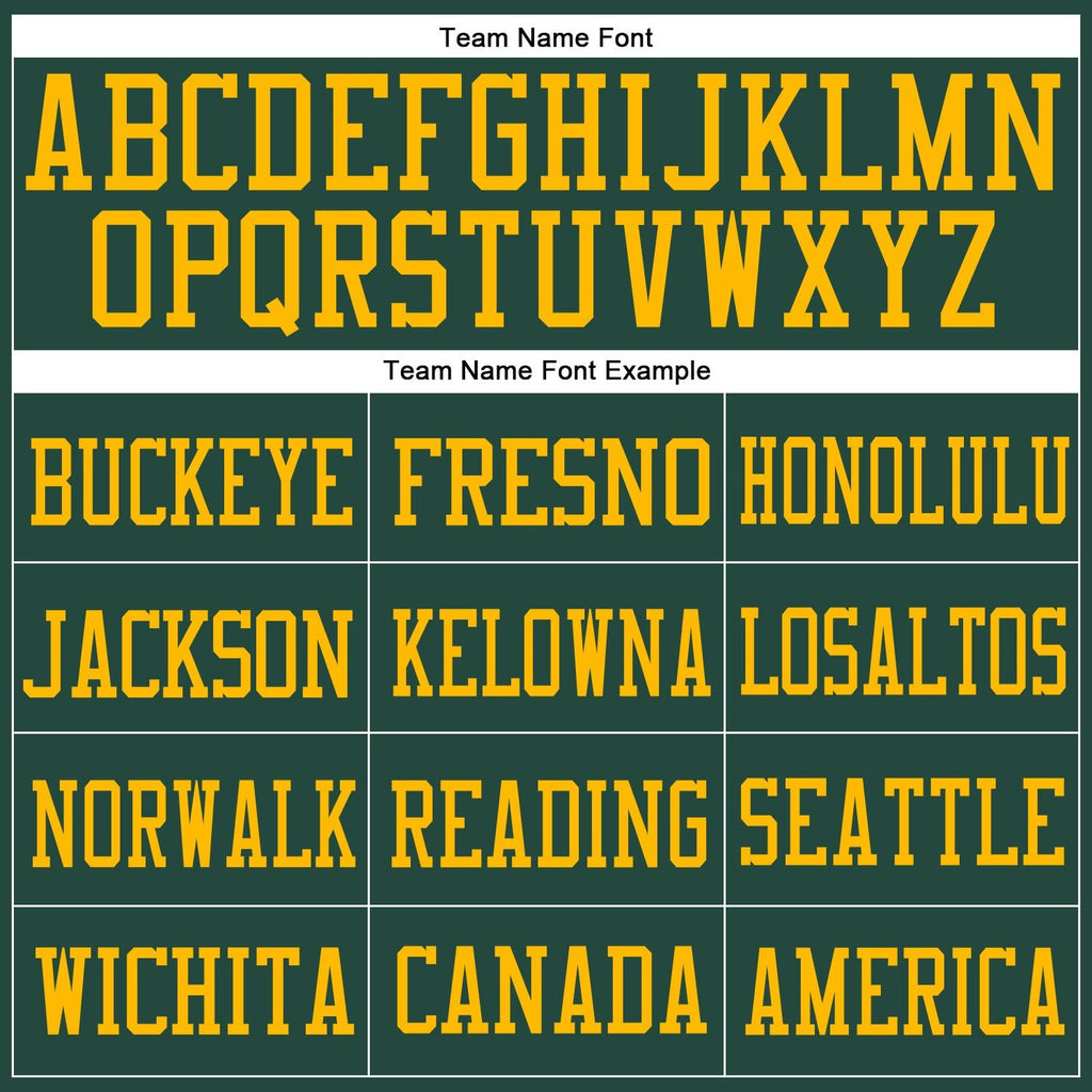 Custom Green Green-Gold Mesh Authentic Football Jersey photo 2