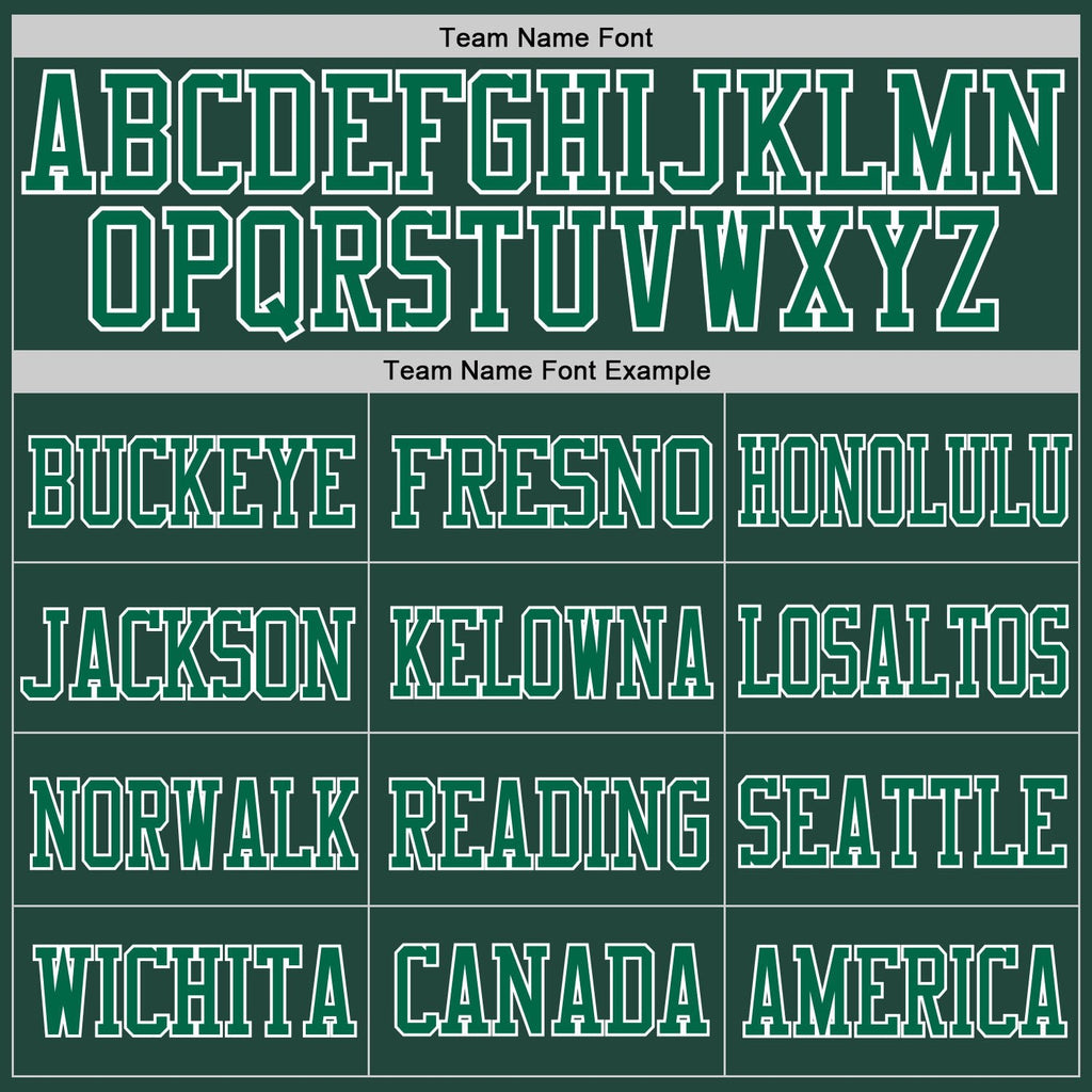 Custom Green Kelly Green-White Mesh Authentic Football Jersey photo 2