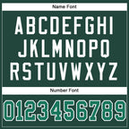 Custom Green Kelly Green-White Mesh Authentic Football Jersey photo 3