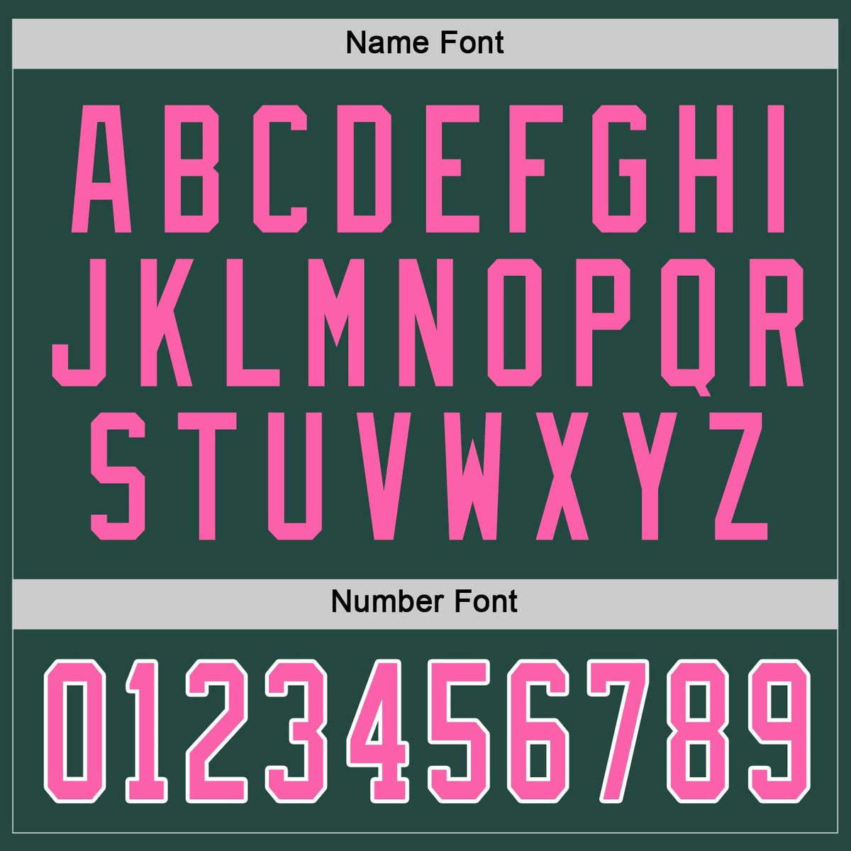Custom Green Pink-White Hockey Jersey photo 2