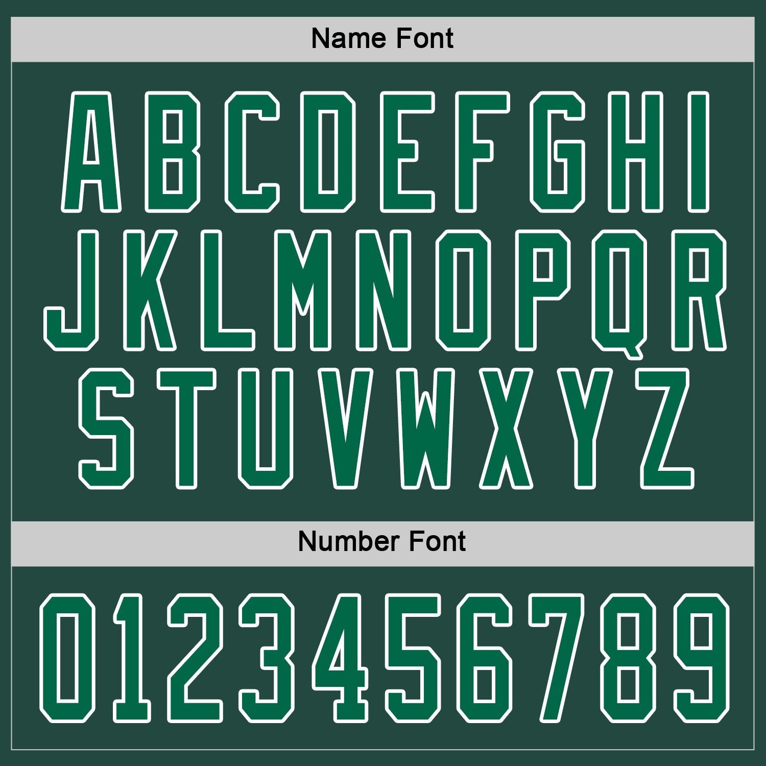Custom Green Kelly Green-White Hockey Jersey photo 3
