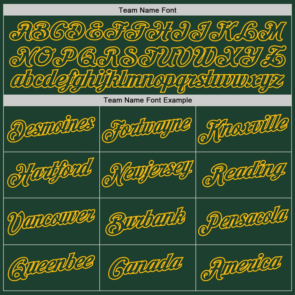 Custom Green Green-Gold Performance T-Shirt photo 2
