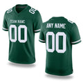 Custom Green White Mesh Authentic Football Jersey