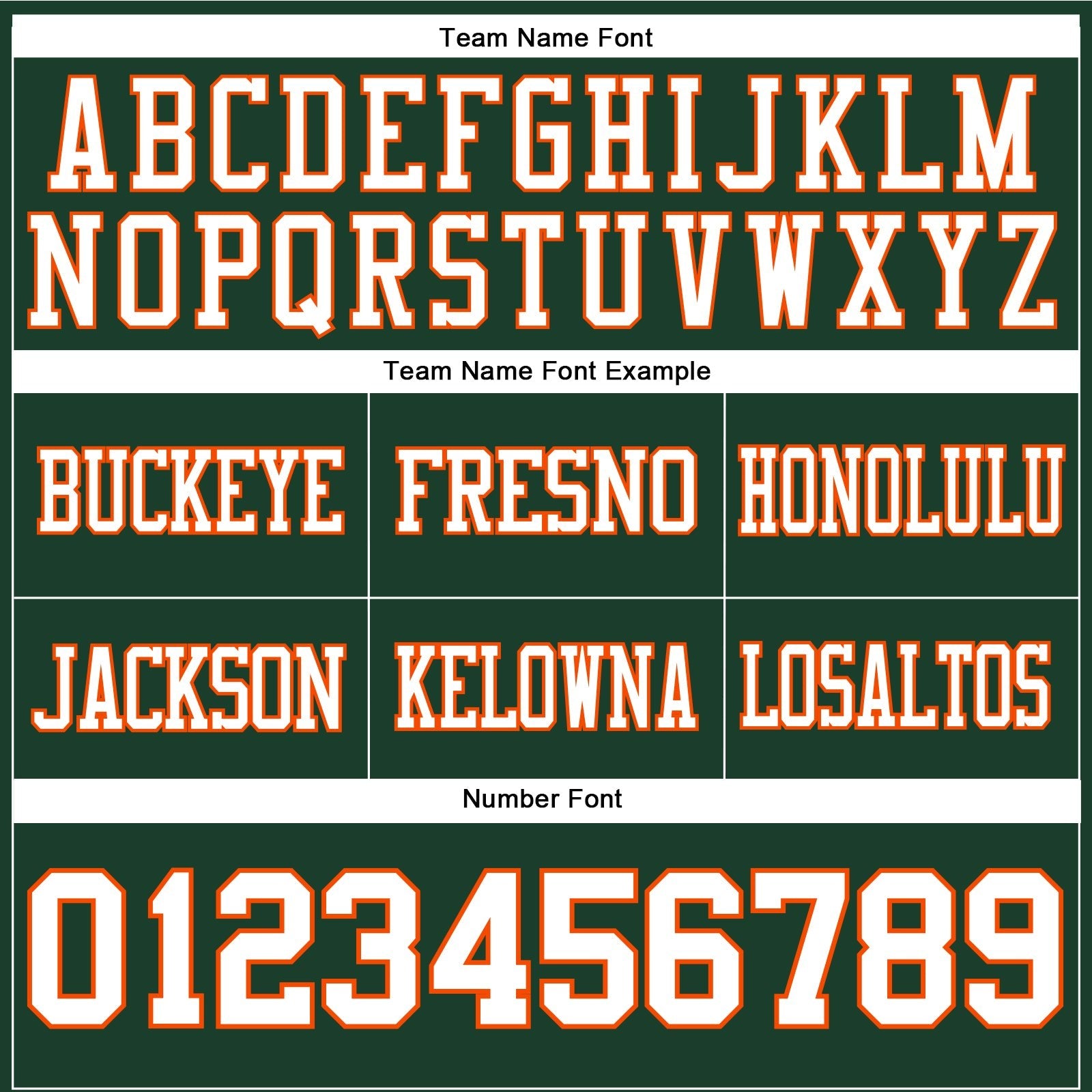 Custom Green White-Orange Authentic Football Jersey photo 3