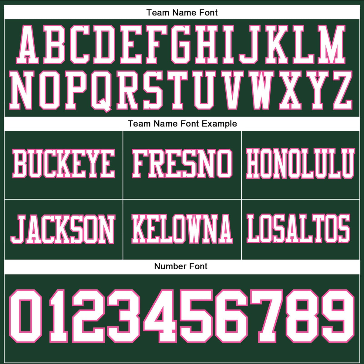 Custom Green White-Pink Authentic Football Jersey photo 3