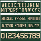 Custom Green City Cream-Black Authentic Football Jersey photo 3