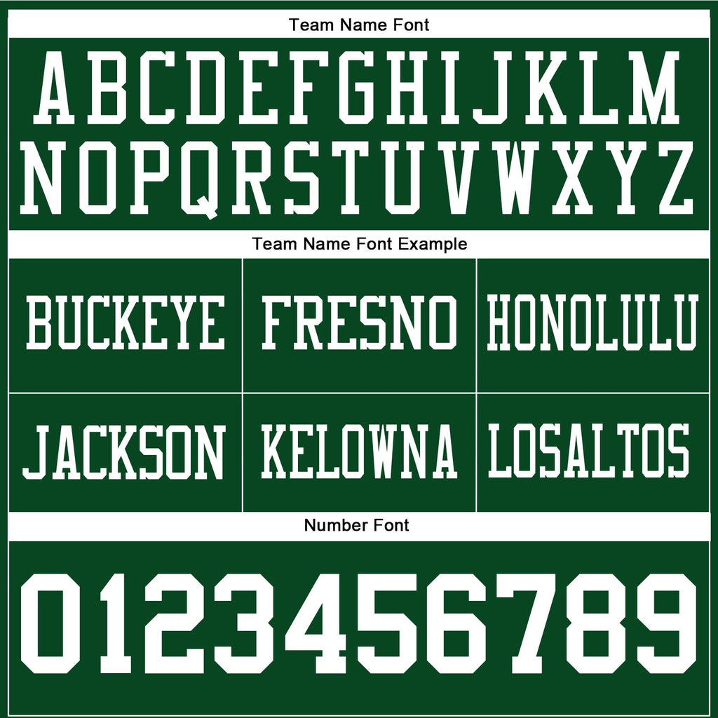 Custom Green White Authentic Football Jersey photo 4
