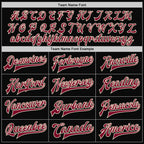 Custom Black Maroon-Cream Bomber Full-Snap Varsity Letterman Jacket photo 6