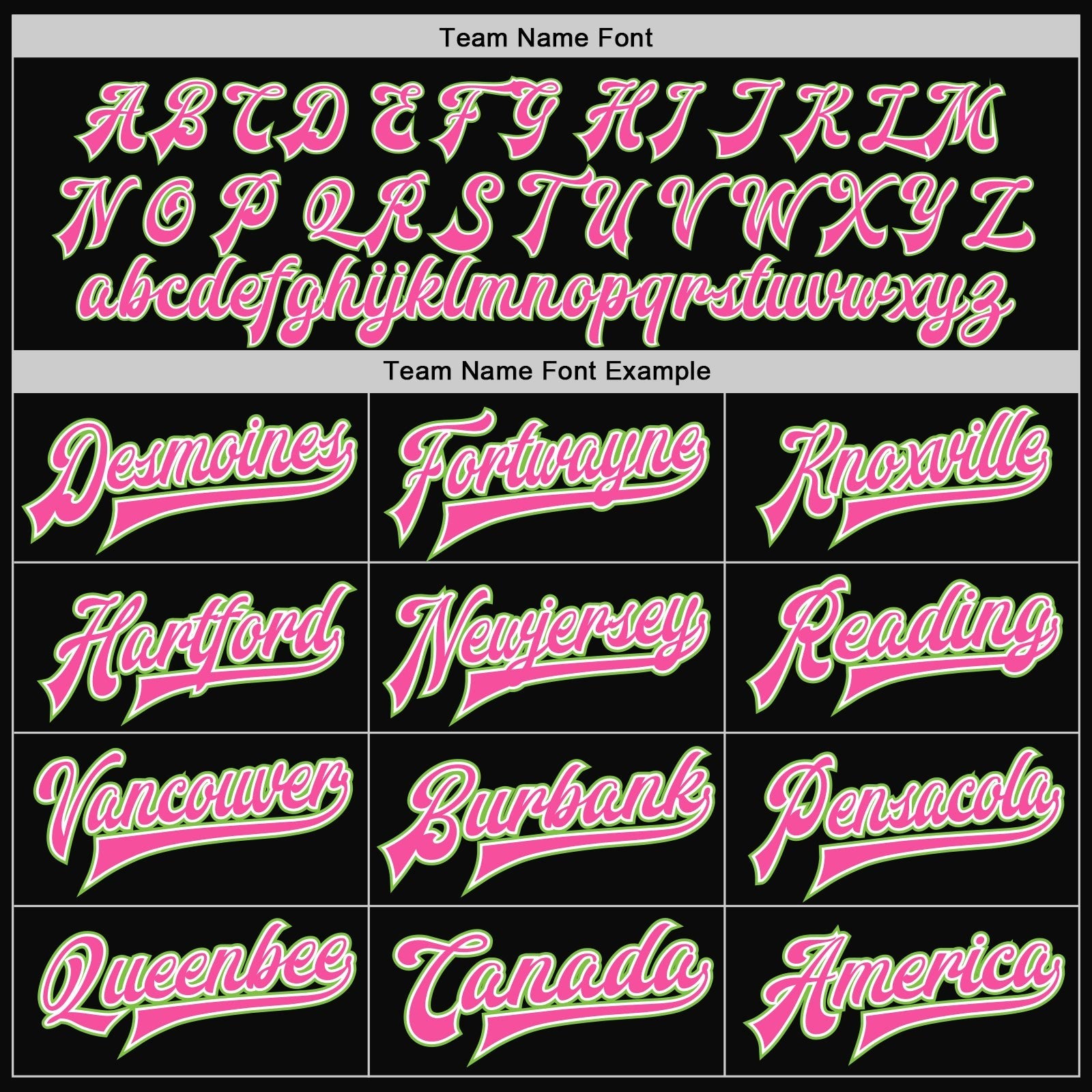 Custom Black Pink-Neon Green Bomber Full-Snap Varsity Letterman Jacket photo 5