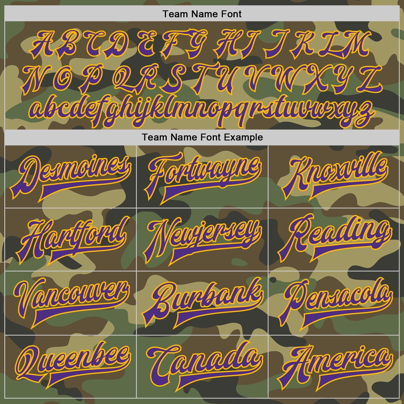 Custom Camo Purple-Gold Bomber Full-Snap Varsity Letterman Salute To Service Jacket photo 6