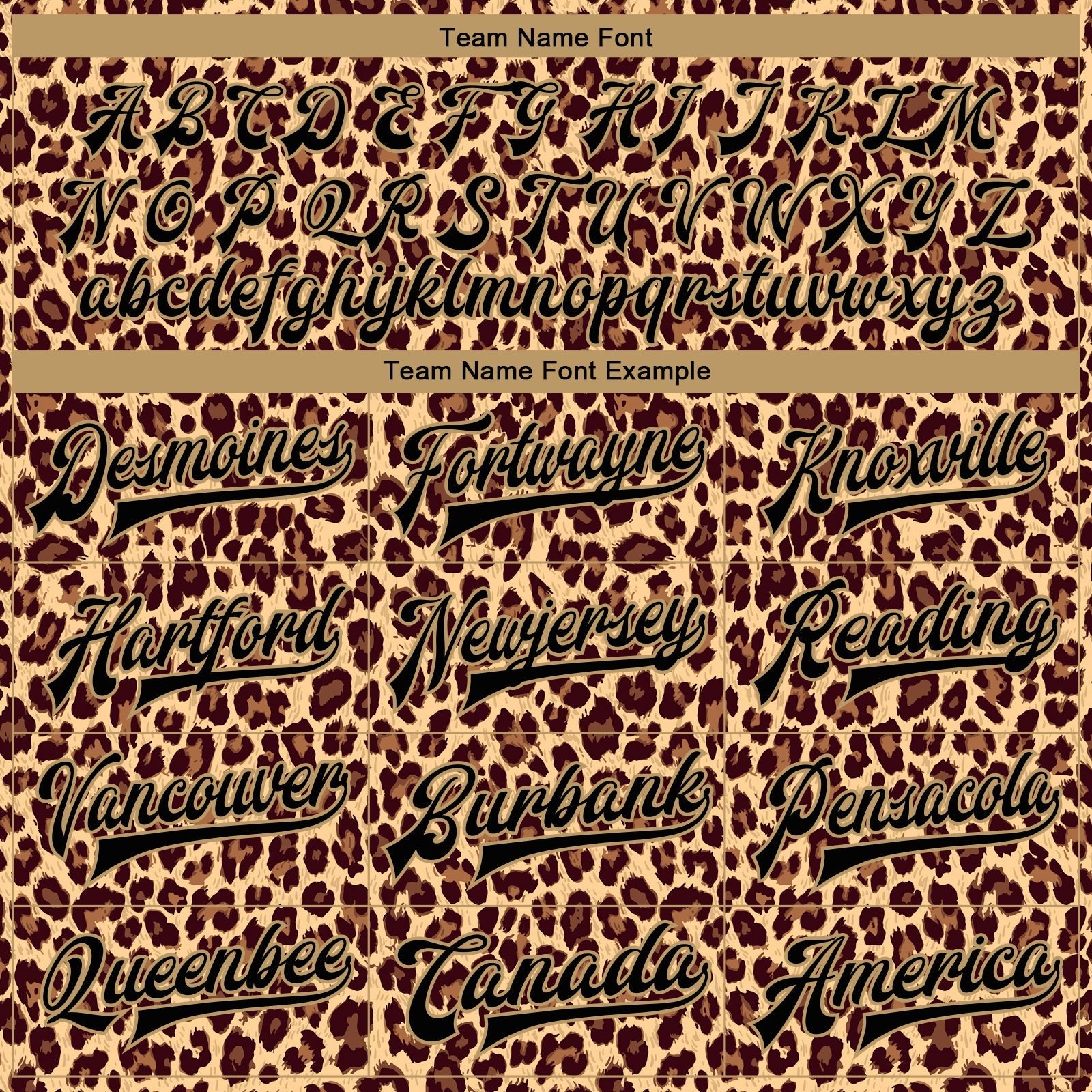 Custom Brown Black-Old Gold Leopard 3D Pattern Design Bomber Full-Snap Varsity Letterman Jacket photo 6