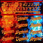 Custom Black Gold Red-Royal Flame 3D Pattern Design Bomber Full-Snap Varsity Letterman Jacket photo 5
