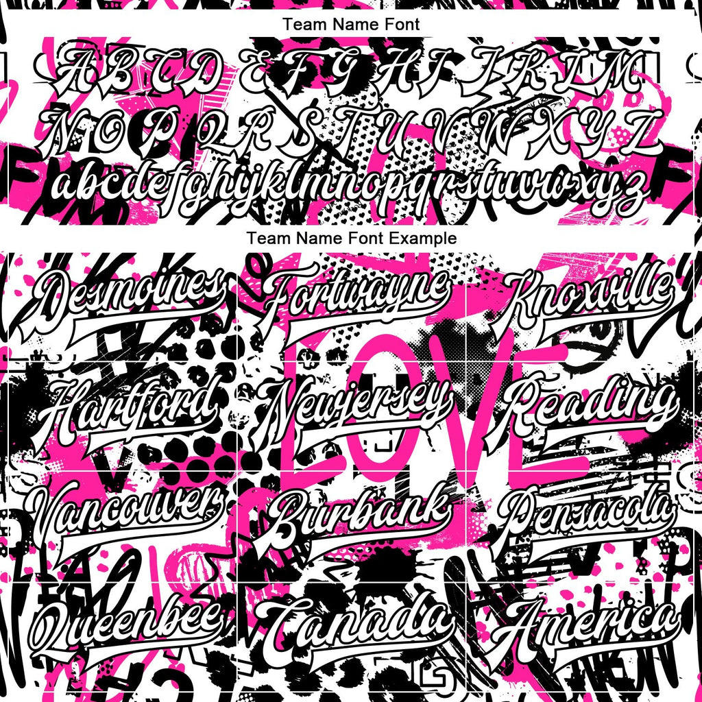 Custom Graffiti Pattern White-Black Scratch 3D Bomber Full-Snap Varsity Letterman Jacket photo 5