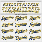 Custom White Royal-Gold Bomber Full-Snap Varsity Letterman Two Tone Jacket photo 6