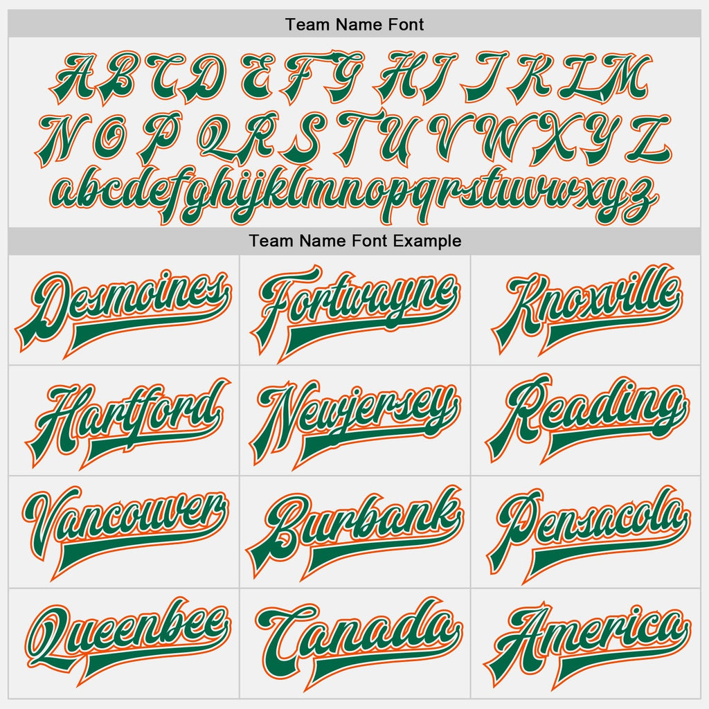 Custom White Orange-Kelly Green Bomber Full-Snap Varsity Letterman Two Tone Jacket photo 6