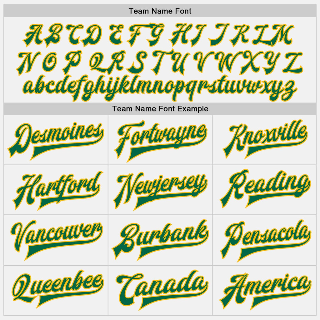 Custom White Kelly Green-Gold Bomber Full-Snap Varsity Letterman Two Tone Jacket photo 6
