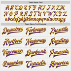 Custom White Purple-Gold Bomber Full-Snap Varsity Letterman Two Tone Jacket photo 6