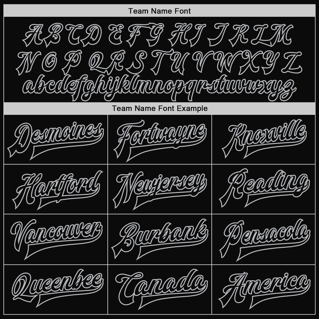 Custom Black Gray Bomber Full-Snap Varsity Letterman Jacket photo 5