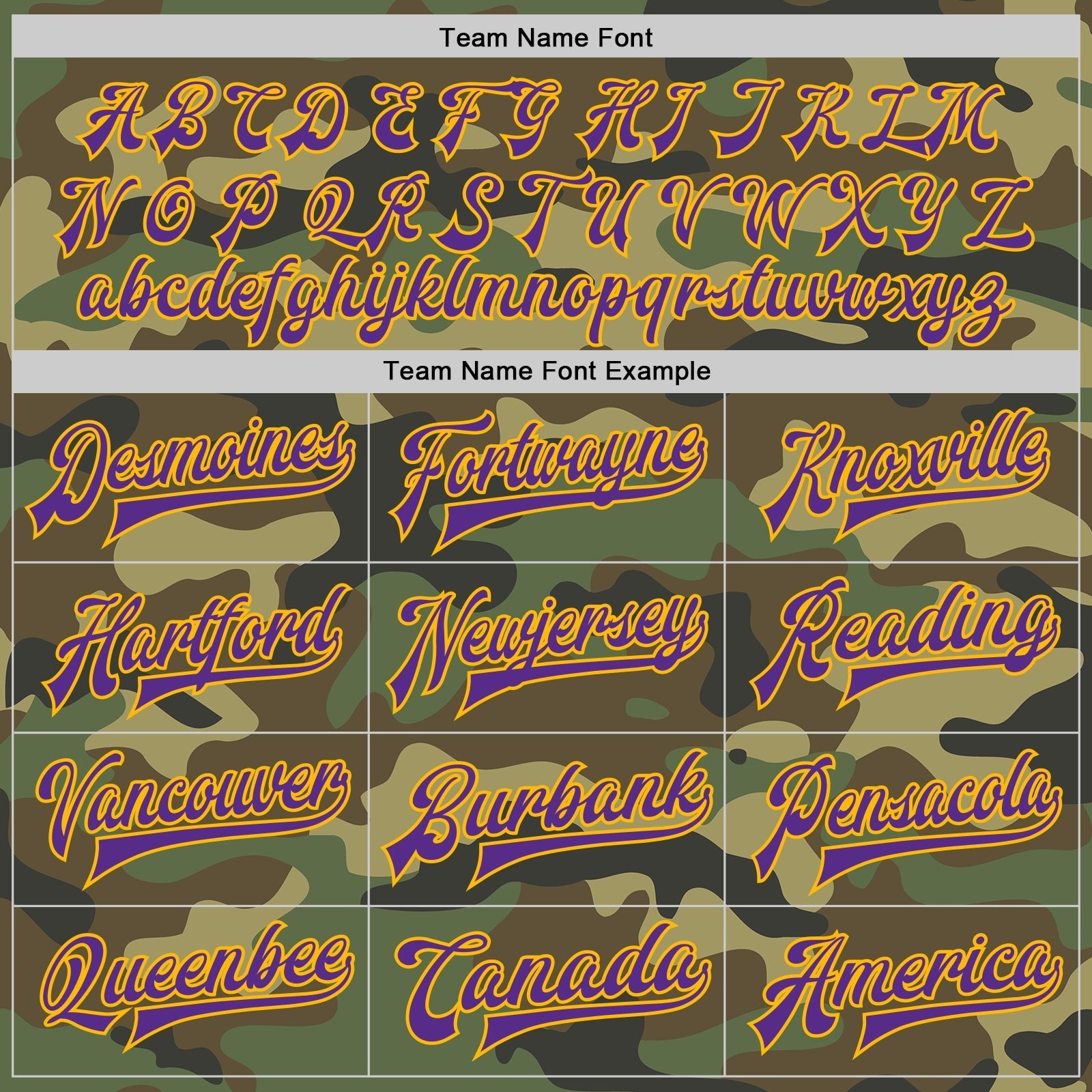 Custom Camo Purple-Gold Bomber Full-Snap Varsity Letterman Salute To Service Jacket photo 5