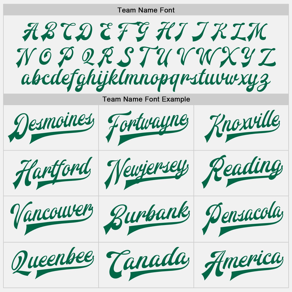 Custom White Kelly Green Pinstripe Kelly Green Bomber Full-Snap Varsity Letterman Jacket photo 5