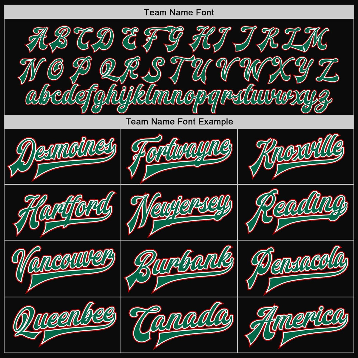 Custom Black Red-Kelly Green Bomber Full-Snap Varsity Letterman Two Tone Jacket photo 5