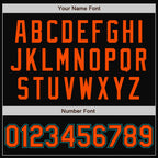 Custom Black Orange-Teal Bomber Full-Snap Varsity Letterman Two Tone Jacket photo 7