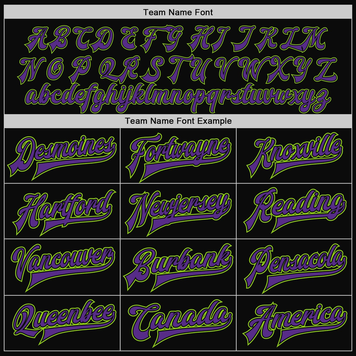 Custom Black Purple-Neon Green Bomber Full-Snap Varsity Letterman Two Tone Jacket photo 6