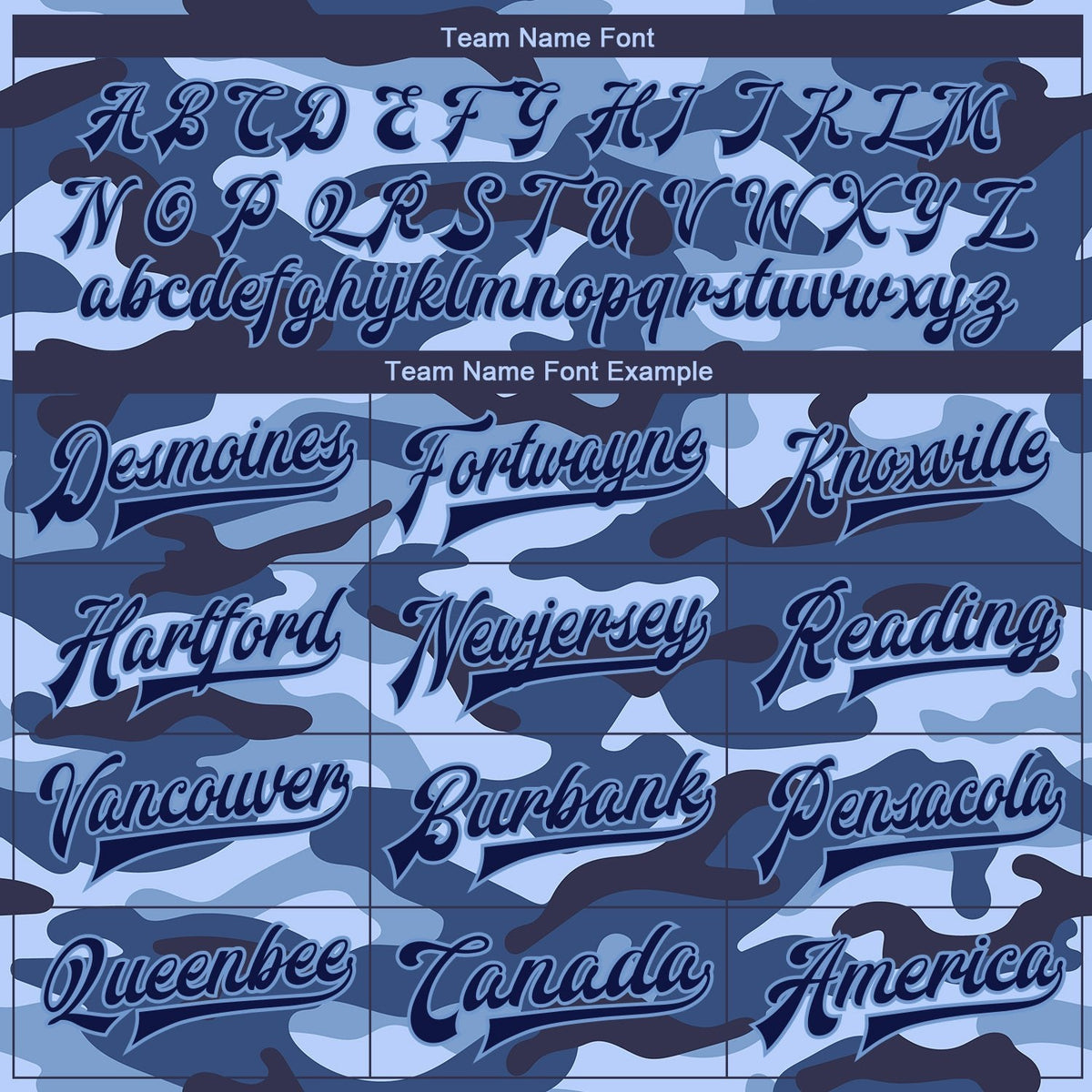 Custom Camo Navy-Light Blue Ocean Camouflage 3D Bomber Full-Snap Varsity Letterman Salute To Service Jacket photo 5