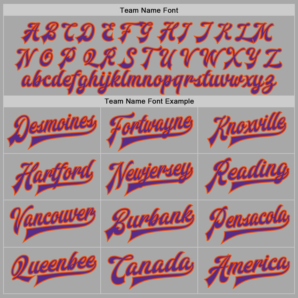 Custom Gray Purple-Orange Bomber Full-Snap Varsity Letterman Two Tone Jacket photo 6