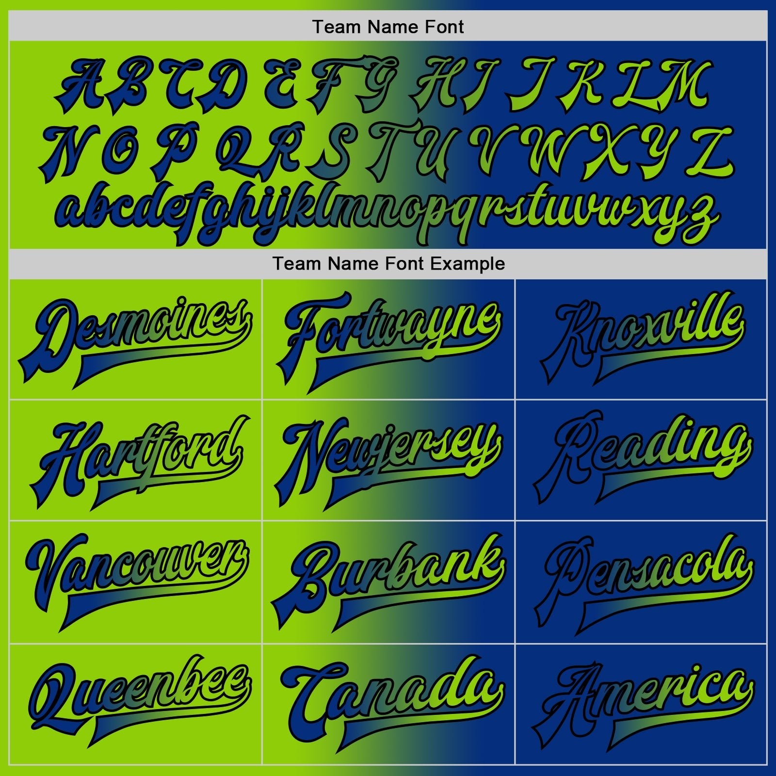 Custom Royal Neon Green-Black Bomber Full-Snap Varsity Letterman Gradient Fashion Jacket photo 5