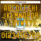 Custom Brown Gold-Black Piano Music Festival 3D Pattern Design Bomber Full-Snap Varsity Letterman Jacket photo 6