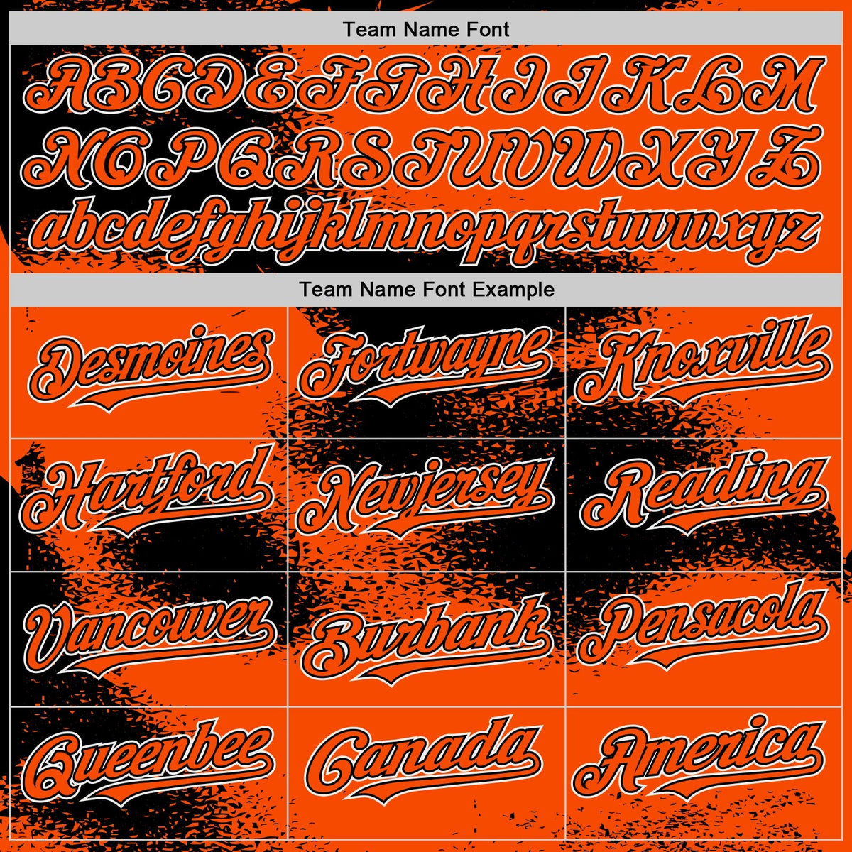 Custom Orange Black-White Abstract Color Blocks Fragment Art 3D Pattern Design Bomber Full-Snap Varsity Letterman Hoodie Jacket photo 3