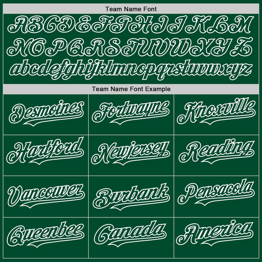 Custom Kelly Green White Bomber Full-Snap Varsity Letterman Two Tone Hoodie Jacket photo 4