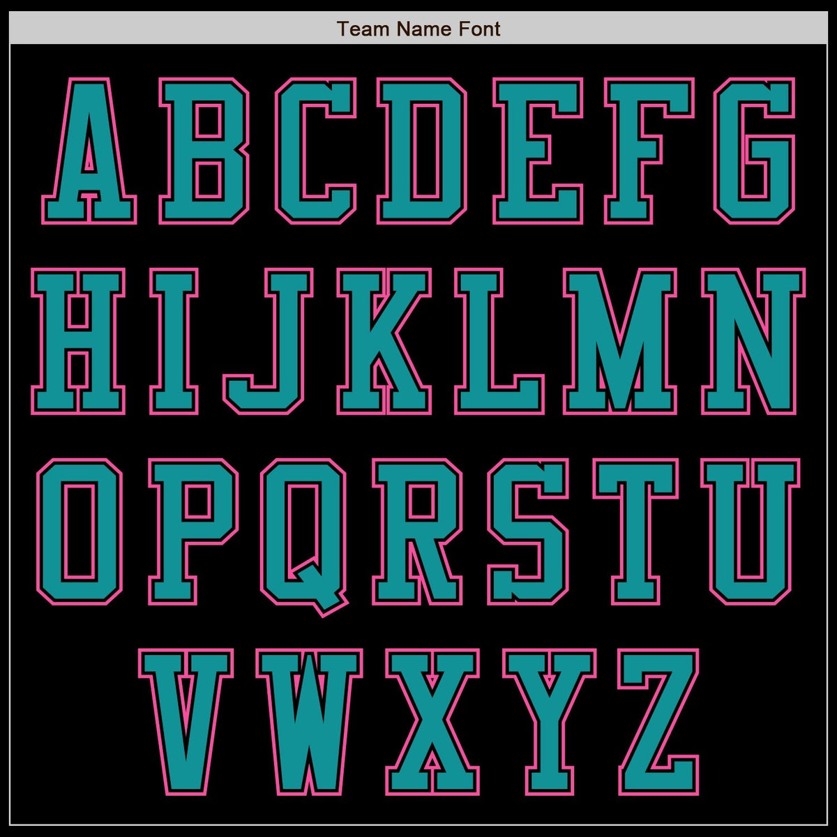 Custom Black Teal-Pink Bomber Varsity Letterman Zipper Jacket photo 5