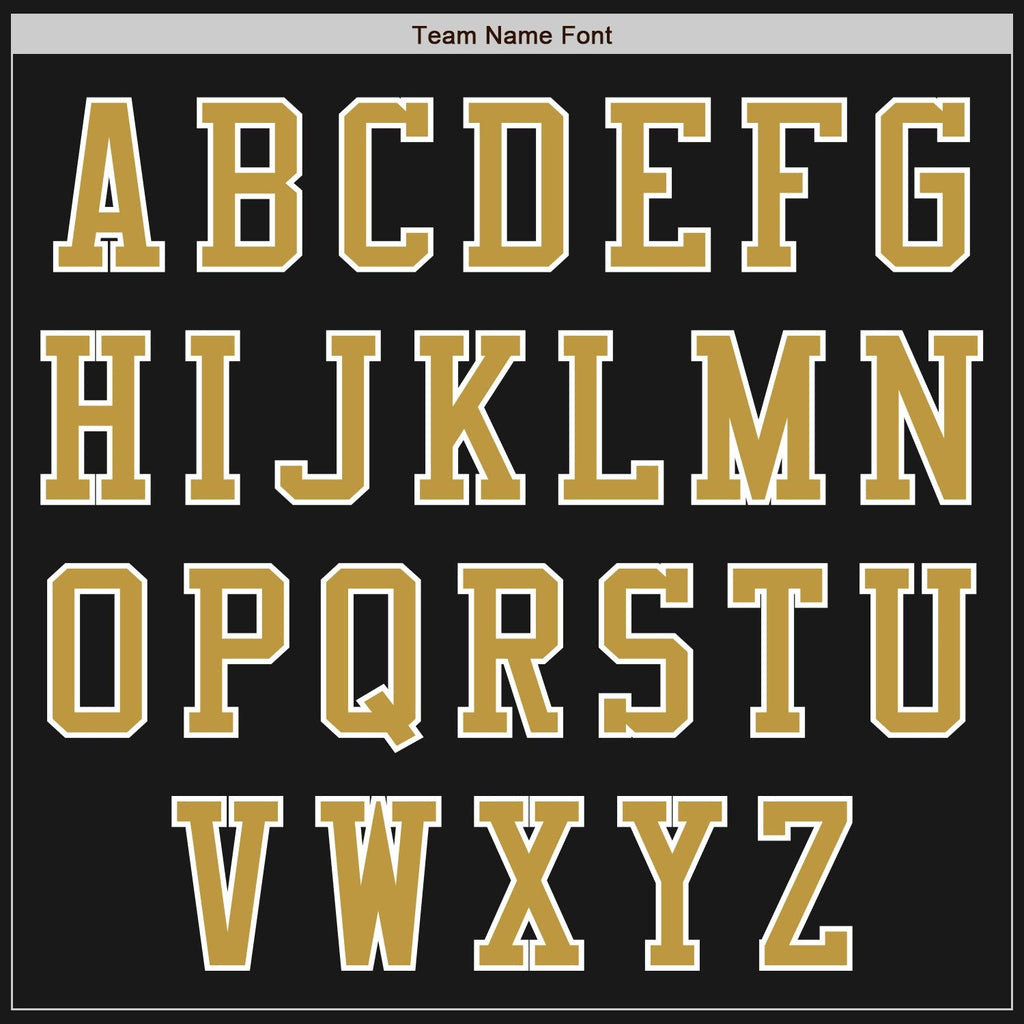 Custom Black Old Gold-White Bomber Varsity Letterman Two Tone Zipper Jacket photo 4