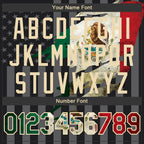 Custom Black Vintage Mexican Flag Cream-Gray Mexico 3D Bomber Full-Snap Varsity Letterman Hoodie Jacket photo 4