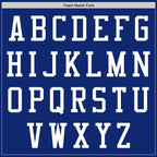 Custom Royal White Bomber Varsity Letterman Zipper Jacket photo 4