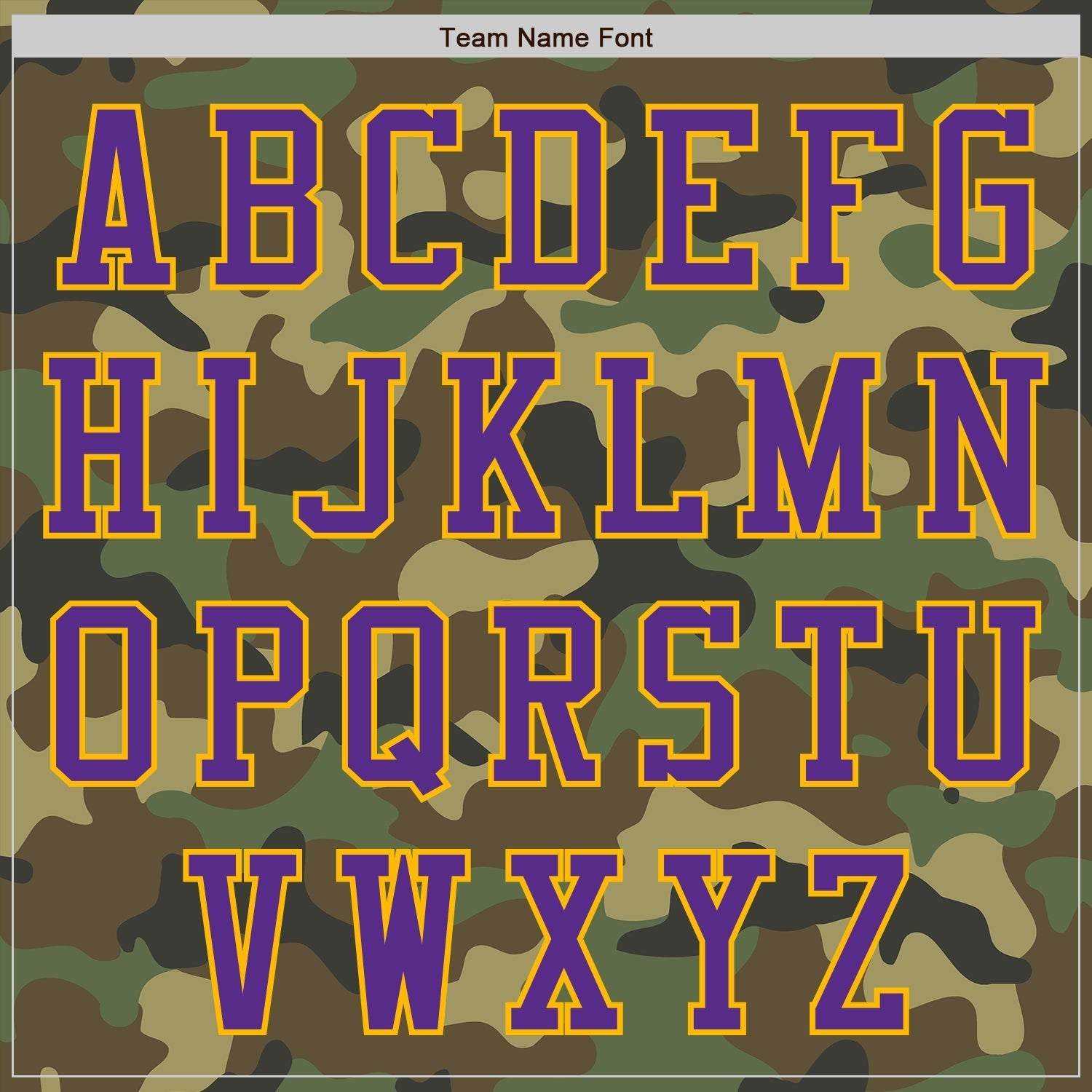 Custom Camo Purple-Gold Bomber Varsity Letterman Salute To Service Zipper Jacket photo 4