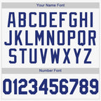 Custom White Royal Baseball Jersey photo 4