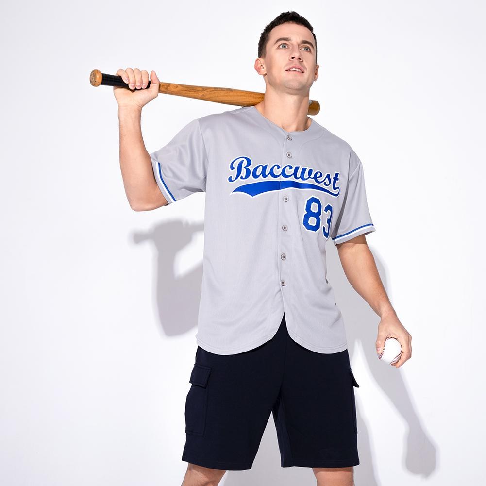 Custom Gray Royal-White Baseball Jersey photo 1