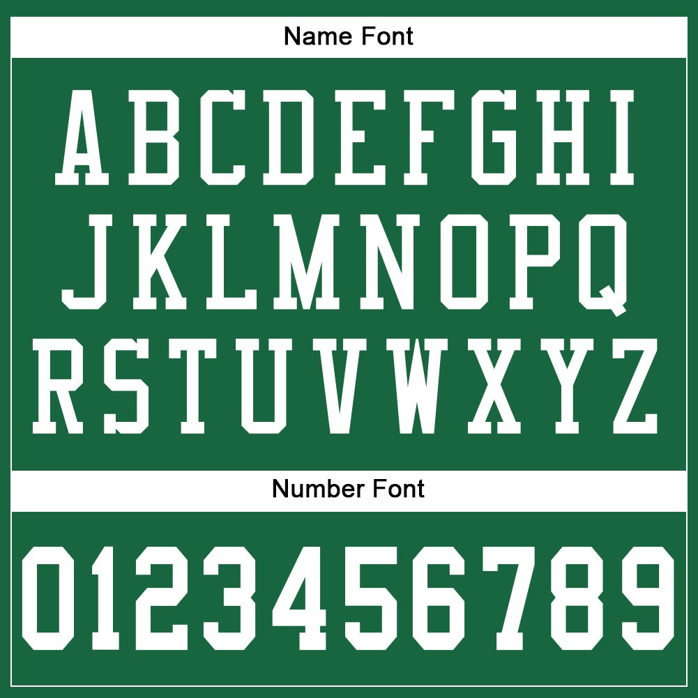 Custom Kelly Green White Mesh Authentic Football Jersey photo 3
