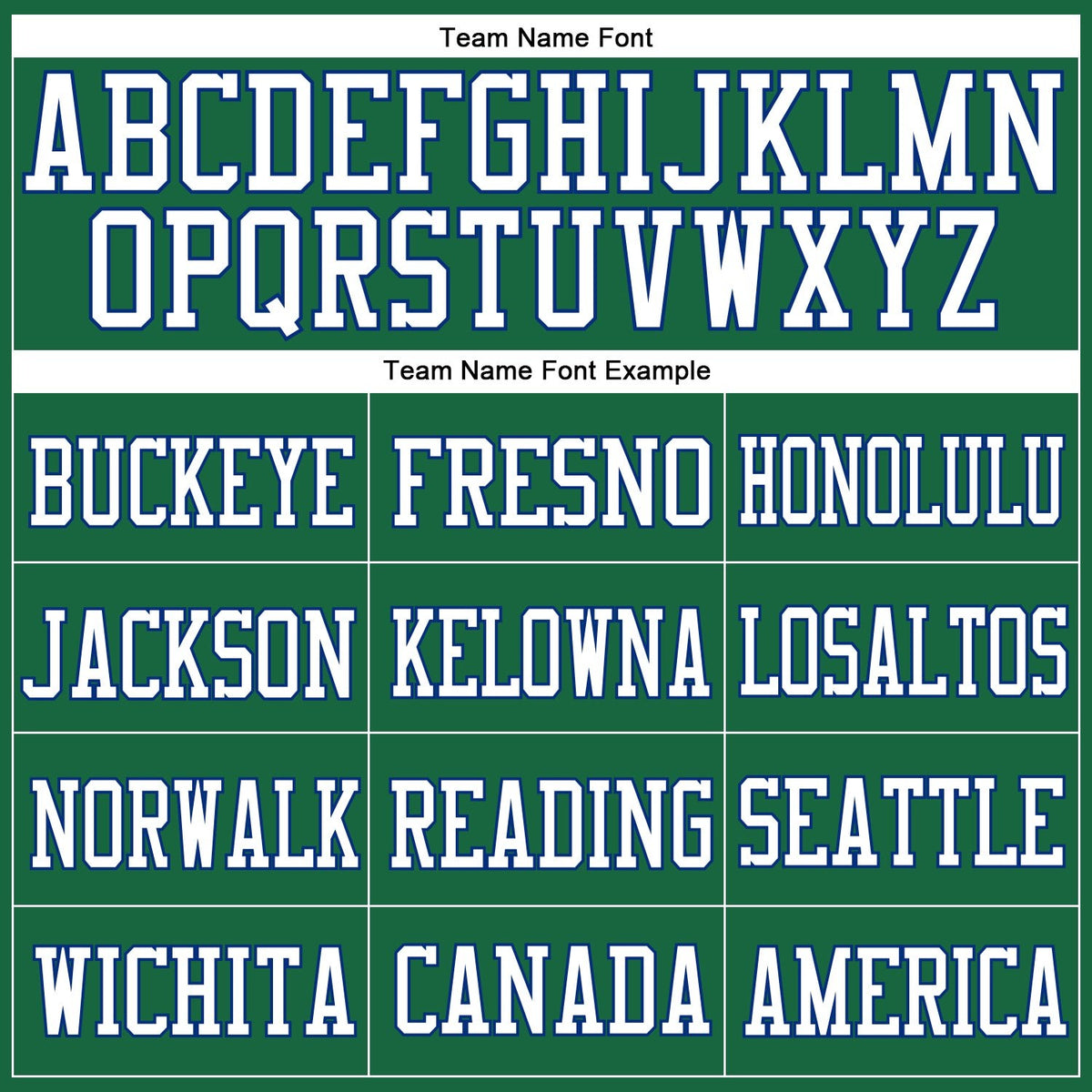 Custom Kelly Green Royal-White Mesh Authentic Football Jersey photo 2
