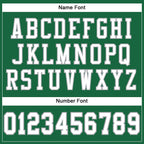 Custom Kelly Green White-Gray Mesh Authentic Football Jersey photo 3