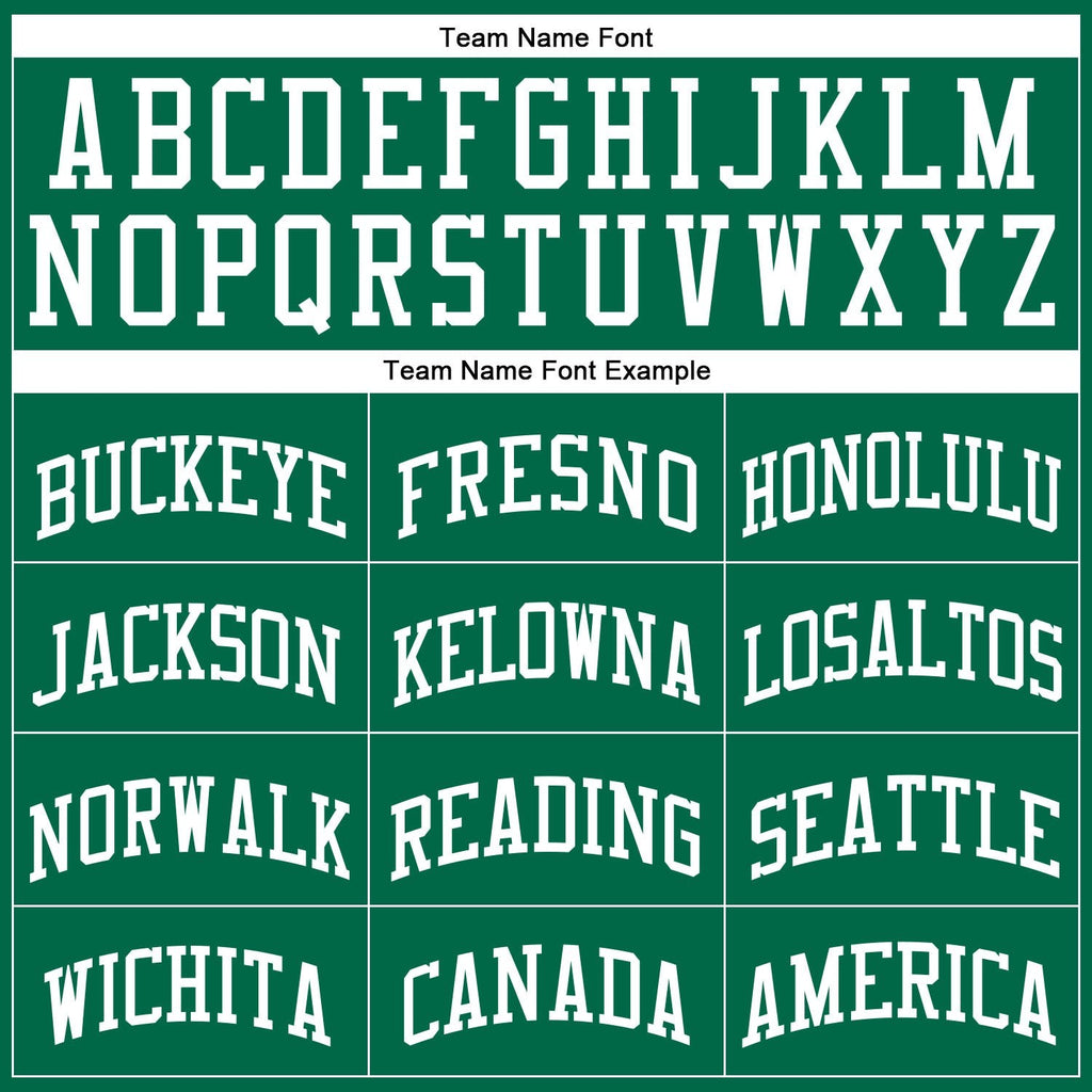 Custom Kelly Green White Authentic Throwback Basketball Jersey photo 2