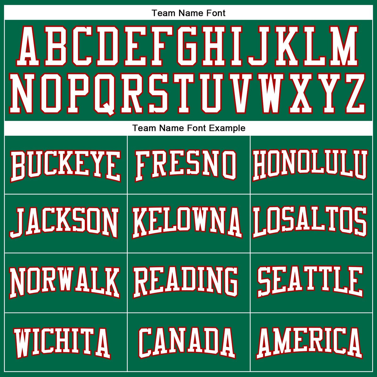 Custom Kelly Green White-Red Authentic Football Jersey photo 4