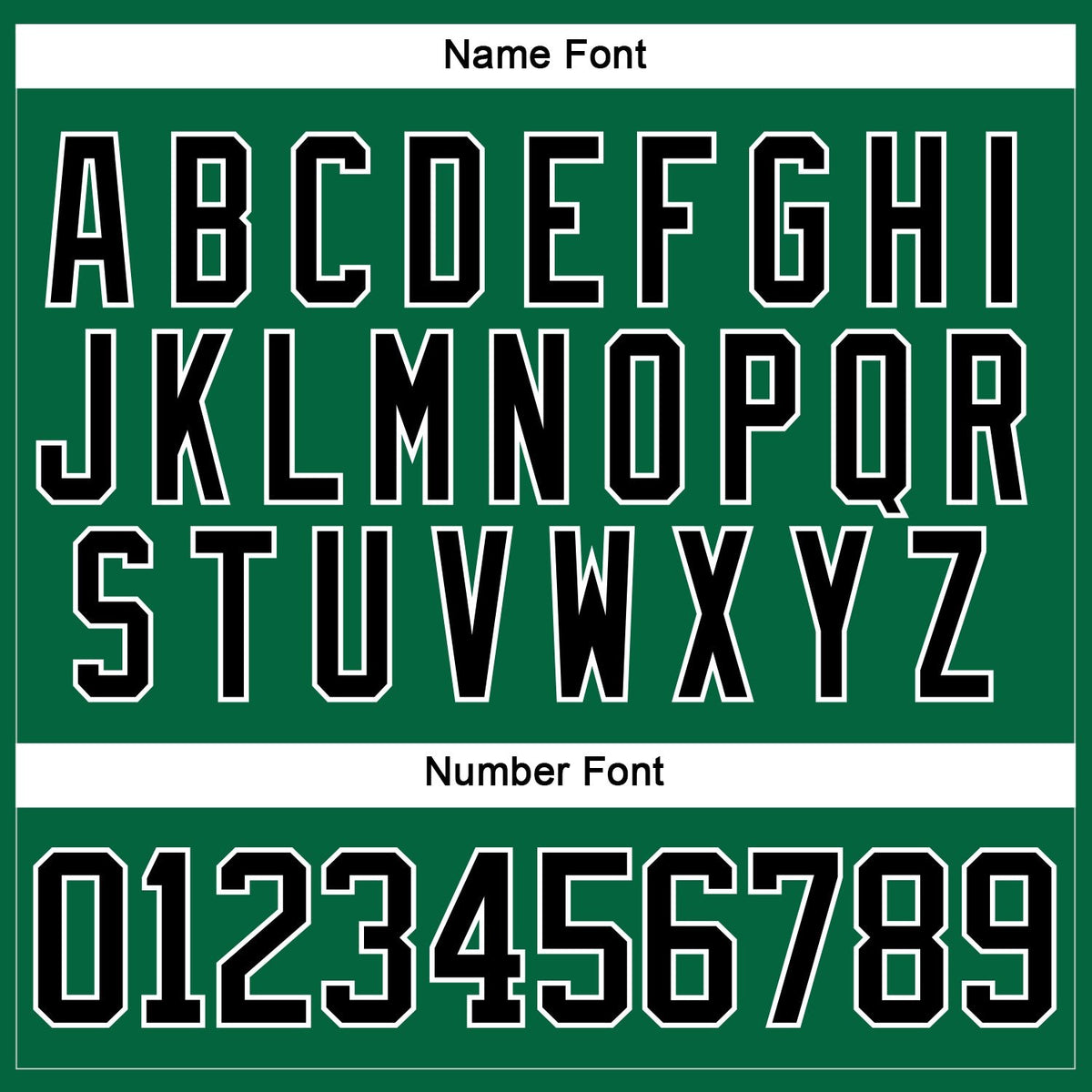 Custom Kelly Green Black-White Hockey Lace Neck Jersey photo 4