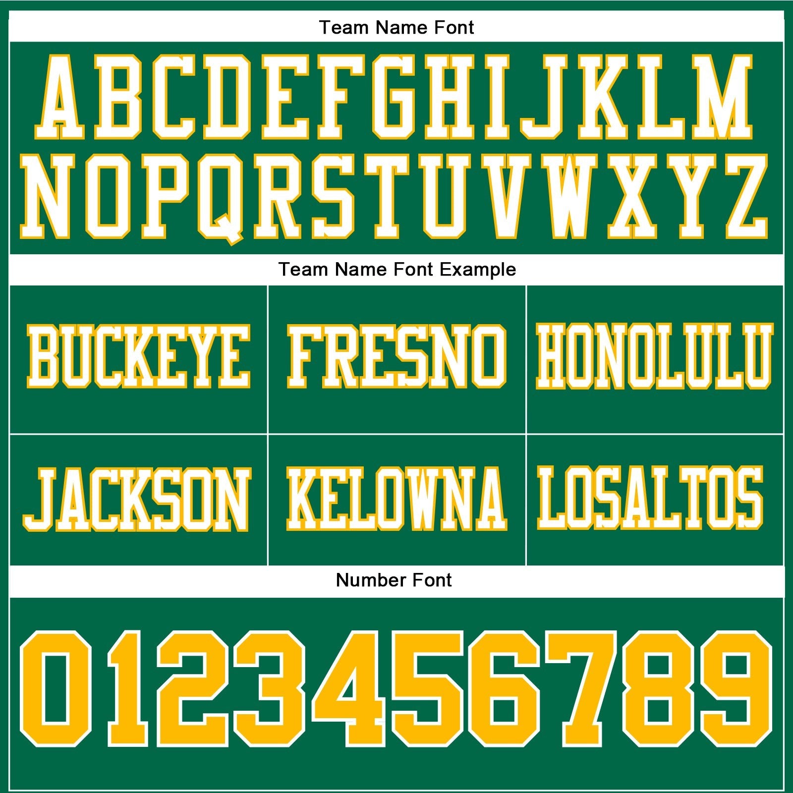 Custom Kelly Green Gold-White Authentic Football Jersey photo 4