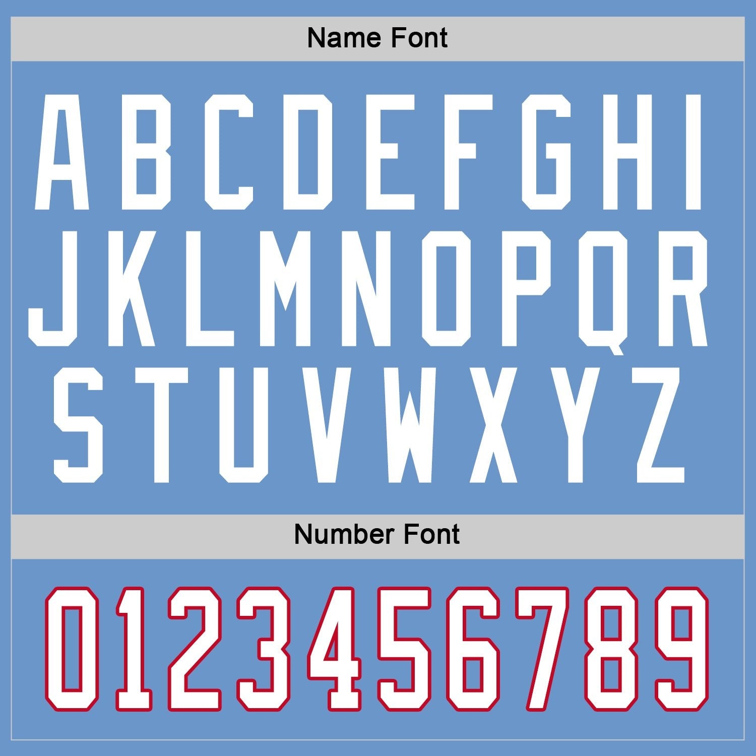Custom Light Blue White-Red Hockey Jersey photo 4