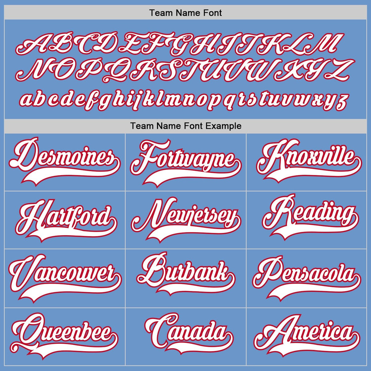 Custom Light Blue White-Red Hockey Jersey photo 5