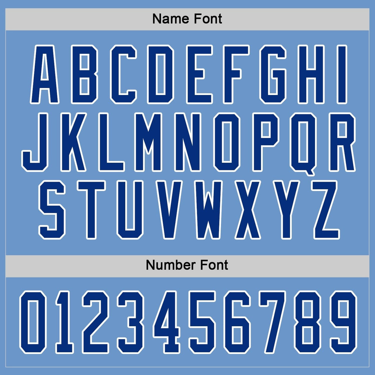 Custom Light Blue Royal-White Hockey Jersey photo 3